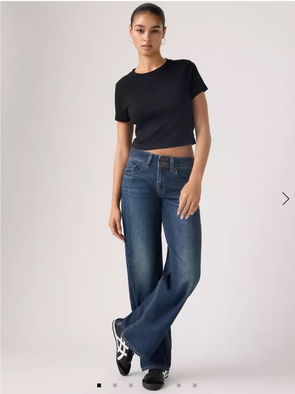 LEVI’S Superlow Loose Jeans Women’s W30 L32 - Dark Wash - Picture 6 of 11